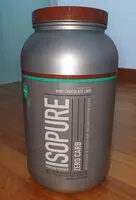 Suhkur ja toitained sees Isopure company