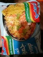 Sucre et nutriments contenus dans Indomie