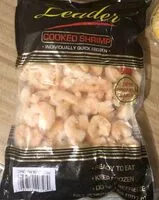 入っている砂糖の量 Cooked Shrimp