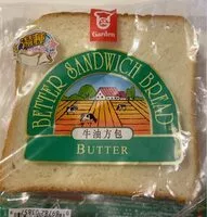 Sokerin määrä sisällä Better Sandwich Bread Butter