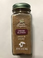 入っている砂糖の量 Umami Blends Sweet & smoky