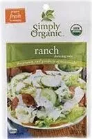 入っている砂糖の量 Ranch dressing mix