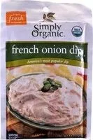 入っている砂糖の量 Simply organic certified organic french onion dip mix