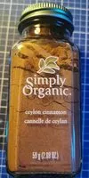 入っている砂糖の量 Ceylon Cinnamon