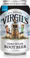 Sokerin määrä sisällä Zero sugar root beer