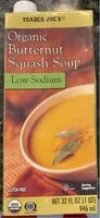 Suhkru kogus sees Organic Butternut Squash Soup