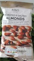 含糖量 Roasted & Salted Almonds