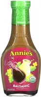Suhkru kogus sees Organic Balsamic Vinaigrette Dressing