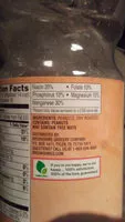 Sugar and nutrients in Brookshire grocery company