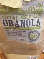 Количество сахара в 4 Nut And Flame Raisin Granola