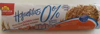 Jumlah gula yang masuk Hojuelitas 0% Galletas de avena integrales