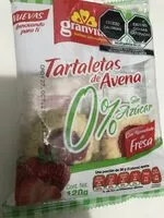 Jumlah gula yang masuk Tartaletas de avena