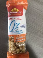 Jumlah gula yang masuk Granvita barra de cereal
