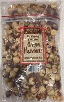 入っている砂糖の量 Oregon Hazelnuts Dry Roasted & Unsalted