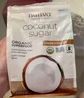 Quantité de sucre dans Coconut sugar
