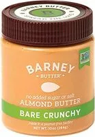 Sokerin määrä sisällä Almond butter