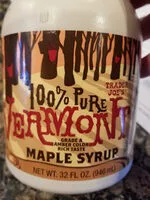 入っている砂糖の量 Maple Syrup