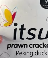 Cantidad de azúcar en ITSU prawn crackers Peking duck