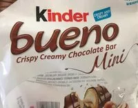 चीनी की मात्रा Kinder Bueno Mini