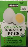 Suhkru kogus sees Organic Hard-Boiled Eggs