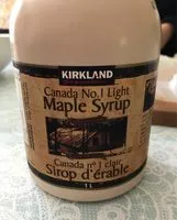 Light maple syrups