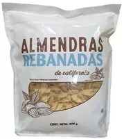 Jumlah gula yang masuk California Sliced Almonds