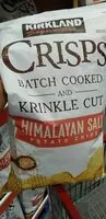Jumlah gula yang masuk Crisps