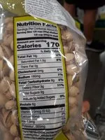 Quantité de sucre dans Pistaches