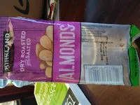 Sokerin määrä sisällä Dry Roasted and Salted Almonds