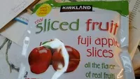Jumlah gula yang masuk Fuji apple slices