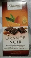 Amount of sugar in Orange Noir