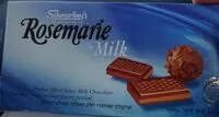 Amount of sugar in Chocolat rosemarie milk
