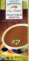 入っている砂糖の量 Organic Low Sodium vegetable broth