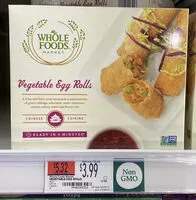含糖量 Vegetable Egg Roll
