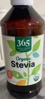 Zuckermenge drin Organic Stevia