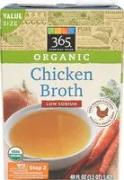 含糖量 Organic low sodium chicken broth