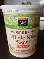 Sugar and nutrients in Whole foods 365