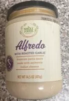 Suhkru kogus sees Alfredo with Roasted Garlic