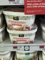 Quantité de sucre dans Strawberry ice cream