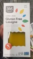 Jumlah gula yang masuk Gluten Free Lasagne