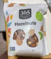 入っている砂糖の量 Hazelnuts