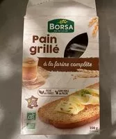 含糖量 Pain grillé