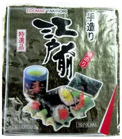 Amount of sugar in Edomae Roasted Seaweed Nori Bags
