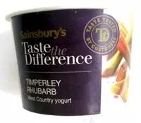 Количество сахара в Rhubarb yoghurt