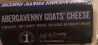 Amount of sugar in Abergavenny goat's cheese