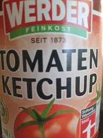 Suhkru kogus sees Werder Tomaten Ketchup