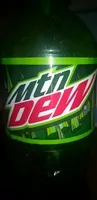 中的糖分和营养成分 Mtn dew