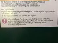 Jumlah gula yang masuk Sainsbury's So Organic Corn Flakes