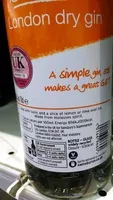 İçindeki şeker miktarı London dry gin