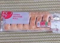 Sokerin määrä sisällä Jumbo Sausage Roll